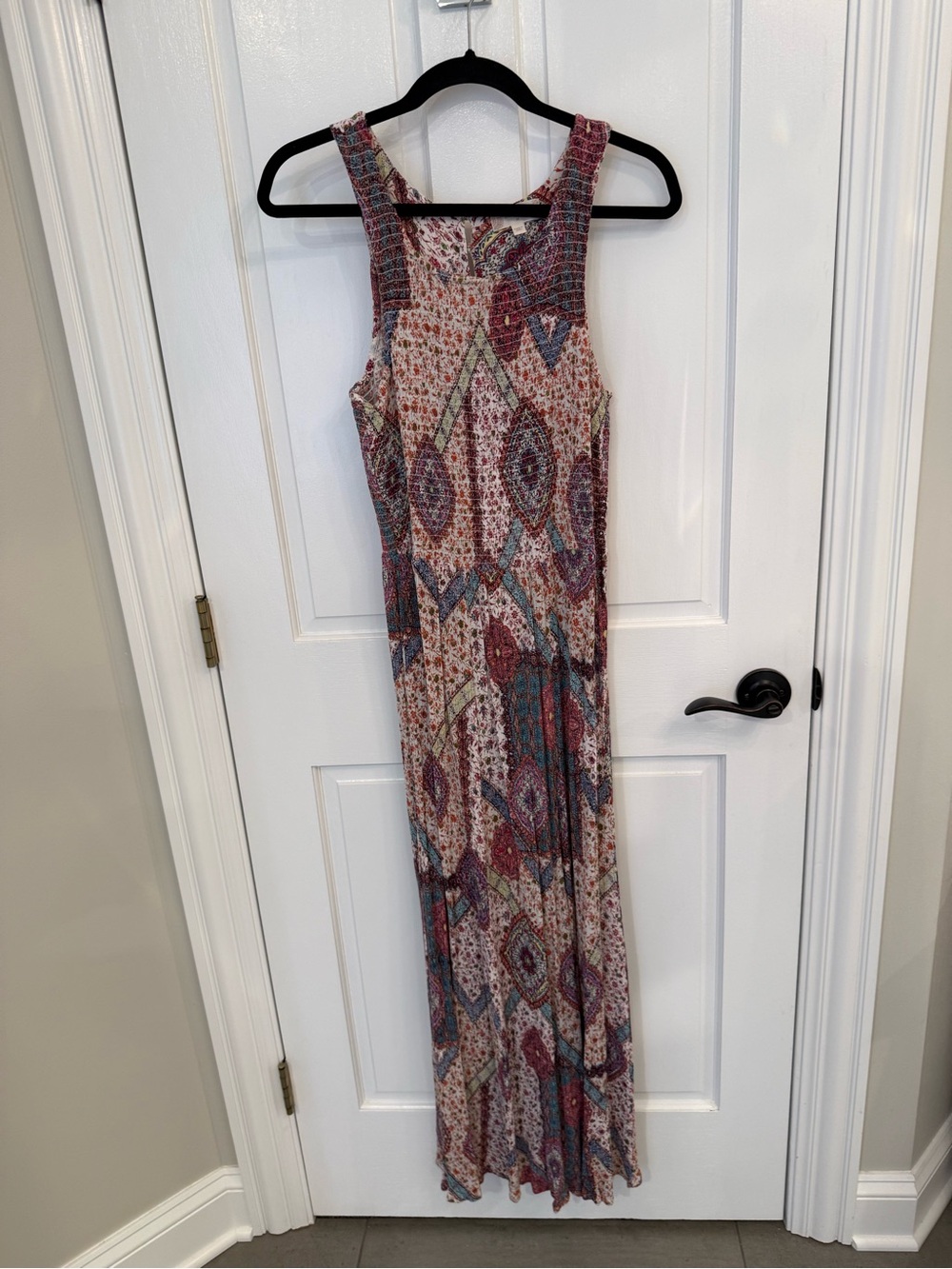 Altar'd State Sleeveless Boho Maxi Dress M